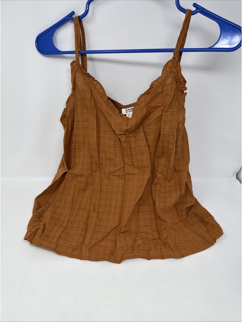 A.N.A sweetheart Neck Sleeveless Tank Top size XL copper color - Picture 2 of 4